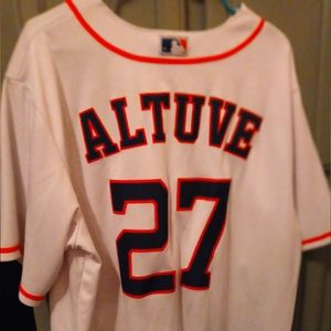 I am selling a Genuine Majestic Xl Jose Altuve Houston Astros Jersey.